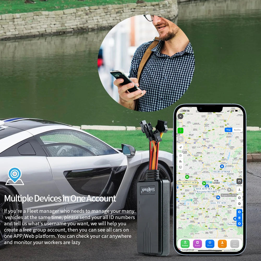 SinoTrack 4G GPS Tracker ST-906L with Cut Off & Online Tracking