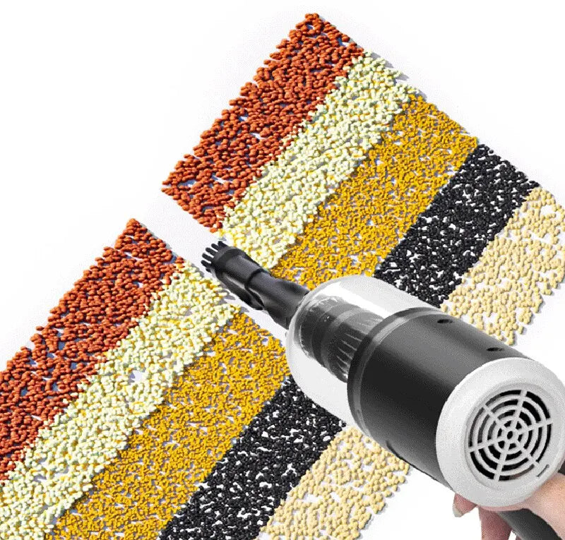 9000Pa Portable Wireless Car Vacuum, USB Rechargeable, Mini Wet/Dry Cleaner