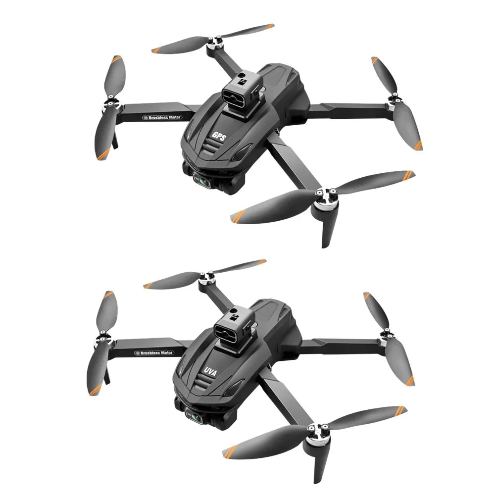 V168 PRO 8K GPS Drone HD Cam FPV 5G WiFi Foldable RC with Obstacle Avoid.