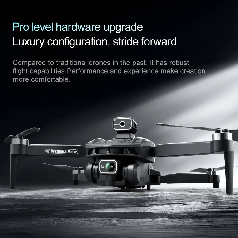 V168 PRO 8K GPS Drone HD Cam FPV 5G WiFi Foldable RC with Obstacle Avoid.