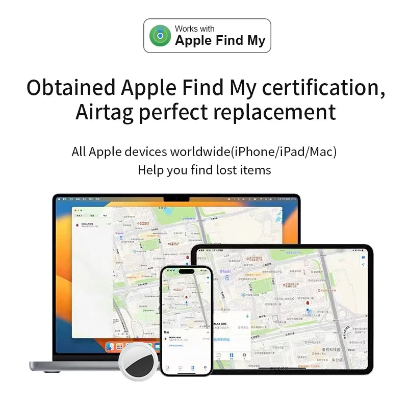 Bluetooth Tracker - Apple Find My, Anti-Loss, Key Finder
