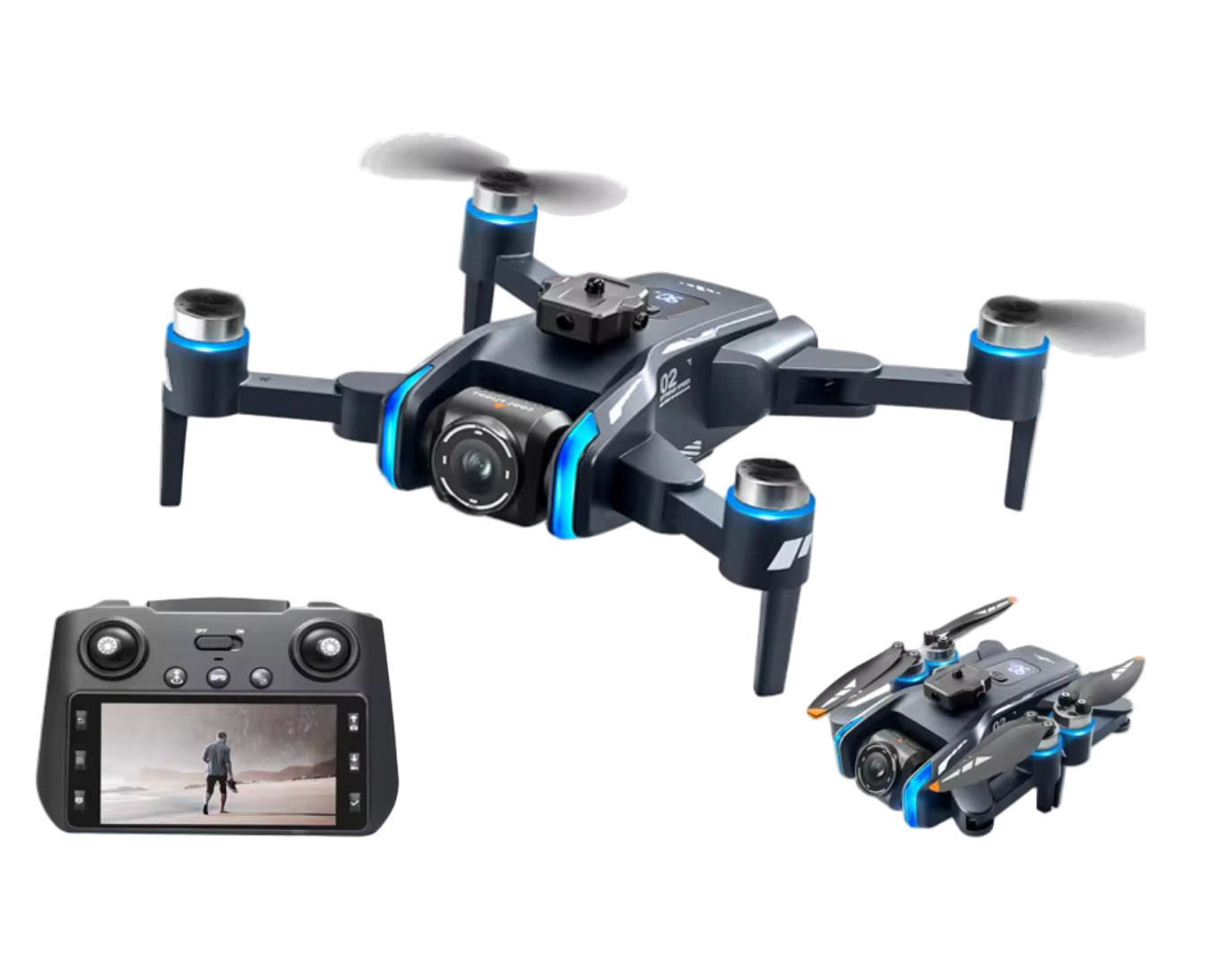 Xiaomi XT808 MAX GPS Drone, 8K HD Dual Camera, 5G WiFi, Obstacle Avoidance