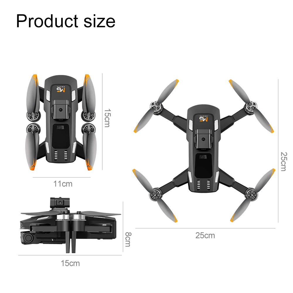 Drone M6 Pro 8K Camera 5G WIFI Screen RC Control