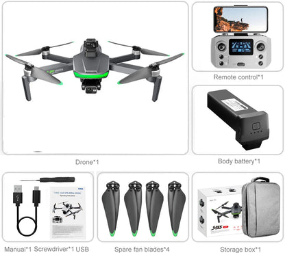 S155 Pro Max Drone 5G GPS 8K HD, 3-Axis Gimbal, 500g Load, 360° Obstacle Avoidance '