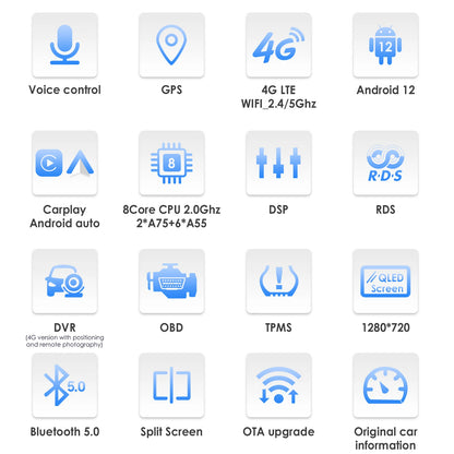 2Din Android 13 CarPlay Stereo 7862 WIFI For Opel Insignia 2009-2013
