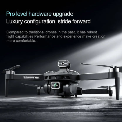 V168 PRO 8K GPS Drone HD Cam FPV 5G WiFi Foldable RC with Obstacle Avoid.