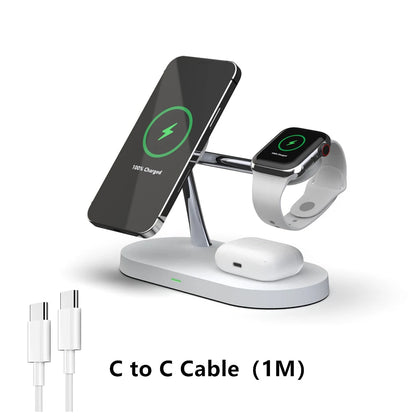 3 in 1 Wireless Fast Charger Station