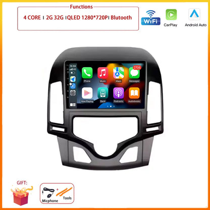 Android 14 Multimedia Car Stereo with DSP, Wi-Fi, and GPS for Hyundai i30 (2006–2011)