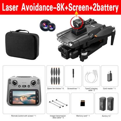 Xiaomi V198 GPS MAX 8K HD Camera Drone - 5G WiFi, Laser Barrier Avoidance