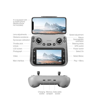 Drone V168 MA 5G GPS  with 8K SONY Cam & Built-In Display