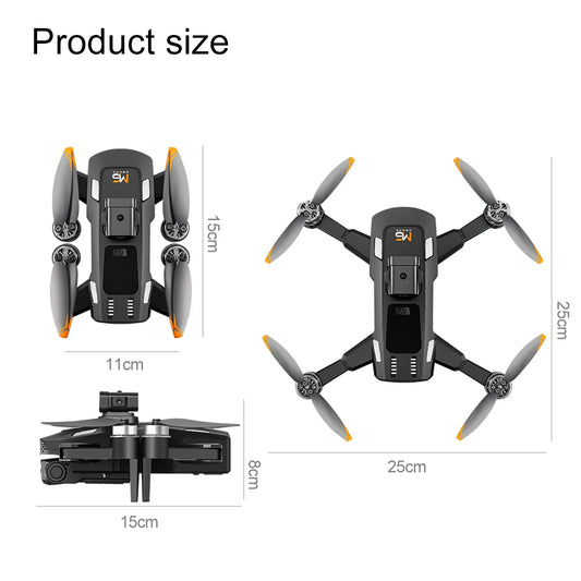 Drone M6 Pro 8K Camera 5G WIFI Screen RC Control